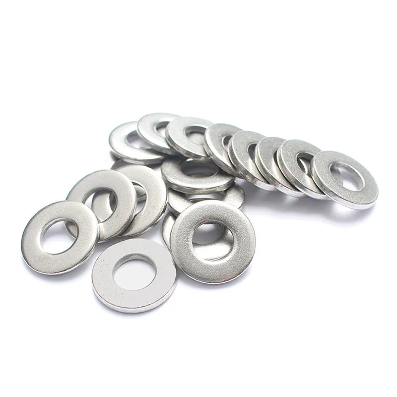 Platte sluitring voor bout